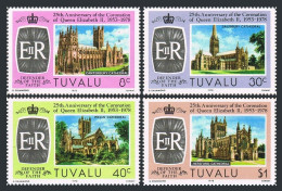 Tuvalu 81-84,84a Sheet, MNH. Mi 68-71, Bl.2. QE II Coronation, 25th Ann. 1978. - Tuvalu (fr. Elliceinseln)