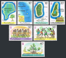 Tuvalu 85-91, MNH. Michel 72-78. INDEPENDENCE 1ST OCTOBER 1978. Maps. - Tuvalu (fr. Elliceinseln)