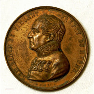 MEDAILLE L.C.M Baron De Vincent Préfet Du Rhone 2 Déc. 1851 - Firma's