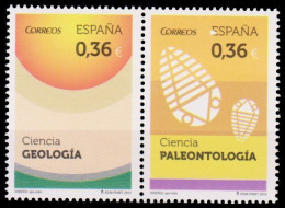 España 2012 Edifil 4734/5 Sellos ** Ciencia Geología Y Paleontologia Michel 4710/1 Yvert 4415/6 Spain Stamps Timbre - Ungebraucht