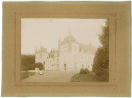 PHOTO ORIGINALE Du Château De PRESSY SOUS DONDIN 71 SAONE ET LOIRE - Places