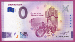 0-Euro XEHS 2023-4 # 0045 ! BMW MUSEUM - MÜNCHEN - BMW R 32 - Private Proofs / Unofficial