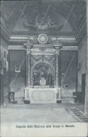 Cs460 Cartolina Cappella Della Madonna Delle Grazie In Morolo Frosinone - Frosinone
