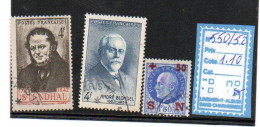 FRANCE Oblitéré - N° 550/52 - Used Stamps