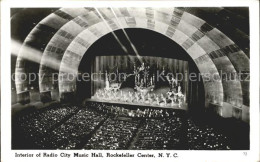 72045266 New_York_City Interior Of Radio City Music Hall Rockefeller Center - Autres & Non Classés