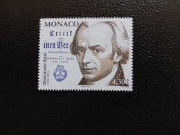 Monaco 2024 300th Ann Birth Immanuel KANT 1724 1804 Philosopher Writer 1v Mnh - Ungebraucht