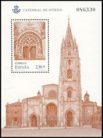 España 2012 Edifil 4736 Sello ** HB Catedral De Oviedo Puerta Capilla Ntra. Sra. Del Rey Casto Michel BL224 Yvert BF212 - Unused Stamps