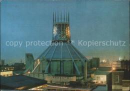 72019458 Liverpool Metropolitan Cathedral Of Christ The King By Night Liverpool - Sonstige & Ohne Zuordnung