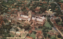 72017510 Lincoln The Cathedral Air View Lincoln - Sonstige & Ohne Zuordnung