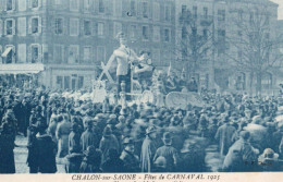 71 CPA  CHALON SUR SAONE FETES DU CARNAVAL 1925  CHAR LA MODE NOUVELLE - Chalon Sur Saone