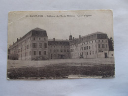 SAINT CYR ( 78 Yvelines ) INTERIEUR ECOLE MILITAIRE  COUR WAGRAM - St. Cyr L'Ecole