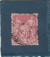 ///   FRANCE ///   Type Sage N° 104  --- 50 Cts Rose - Joli Centrage Côte 45€ - 1876-1878 Sage (Type I)