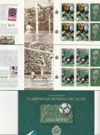 LIBRETTO REPUBBLICA SANMARINO CAMPIONATI CALCIO (XT4110 - Postzegelboekjes