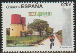 España 2012 Edifil 4744 Sello ** Vias Verdes Del Aceite, Antigua Estación De Alcaudete Jaen Michel 4723 Yvert 4428 Spain - Neufs