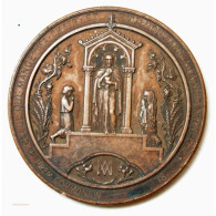Médaille BAPTEME, COMMUNION, CONFIRMATION 18.. Par Arthur Martin - Professionali/Di Società