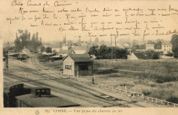 COSNE - Vue Prise Du Chemin De Fer - Cosne Cours Sur Loire