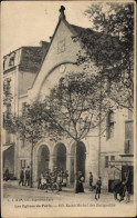 CPA Paris XVII Batignolles Monceau, Kirche Saint-Michelle Des Batignolles - Sonstige & Ohne Zuordnung