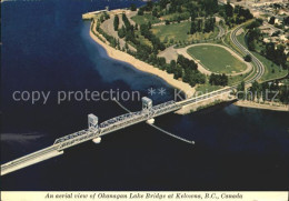 71996361 Kelowna Fliegeraufnahme Okanagan Lake Bridge  Kelowna - Zonder Classificatie