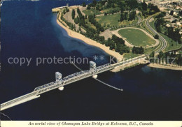 71996359 Kelowna Fliegeraufnahme Okanagan Lake Bridge Kelowna - Sin Clasificación