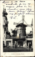 CPA Paris XVIII Montmartre, Moulin Rouge - Other & Unclassified