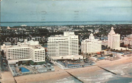 71990960 Miami_Beach Fliegeraufnahme Hotels Am Strand - Sonstige & Ohne Zuordnung