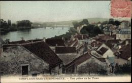 CPA Conflans Sainte Honorine Yvelines, Blick Vom Turm - Other & Unclassified