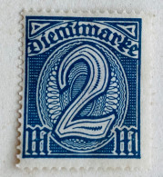 ALLEMAGNE - Empire D32, Filigrane Losanges - 1920 - Neufs