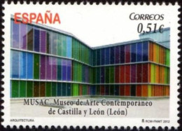 España 2012 Edifil 4748 Sello ** Museo Arte Contemporaneo De Castilla Y Leon MUSAC Arquitectura Michel 4730 Yvert 4436 - Ungebraucht
