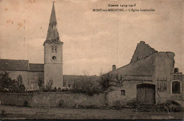 N° 2458 W -cpa Mont Sur Meurthe -l'église Bombardée- - Other & Unclassified
