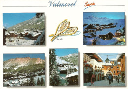 *CPM -73 - VALMOREL - Multivues - Raquettes - Valmorel