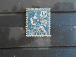 PORT-SAID YT 81 TYPE MOUCHON 15m. Rbleu - Used Stamps