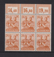 Un Bloc  6 Timbres  1947  24 Pf  N°  951   **   Allemagne   Occupation Alliée   Zone Interalliée AAS   Deutsche Post - Ungebraucht