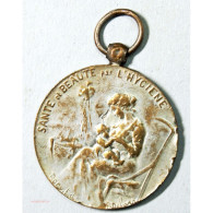 Médaille Santé Et Beauté Par L'hygienne Par R. DELARRE - Professionals/Firms