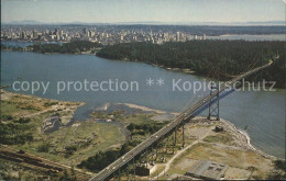 71969237 Vancouver British Columbia Lions Gate Bridge Fliegeraufnahme Vancouver - Ohne Zuordnung