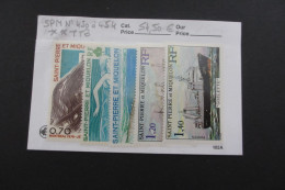 St PIERRE & MIQUELON N°450 à 454 NEUF** TTB COTE 54,50 EUROS  VOIR SCANS - Nuevos