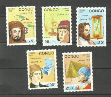 CONGO N°953 à 957 Neufs** Cote 11€ - Mint/hinged