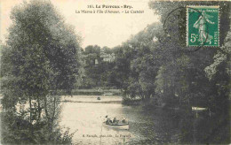 94 - Le Perreux Sur Marne - La Marne à L'Ile D'Amour - Le Caslelet - Animée - Canotage - CPA - Oblitération Ronde De 191 - Le Perreux Sur Marne