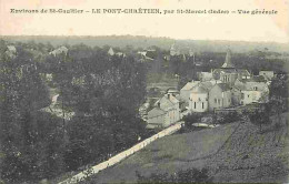 36 - Le Pont Chrétien - Environs De St Gaultier - Vue Générale - CPA - Voir Scans Recto-Verso - Other & Unclassified