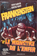 Cinema - Frankenstein Et Le Monstre De L'enfer - Illustration Vintage - Affiche De Film - CPM - Carte Neuve - Voir Scans - Affiches Sur Carte