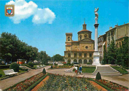 Espagne - Espana - Navarra - Pamplona - Monumento A La Inmaculada Y Parroquia De San Lorenzo - Monument A L'Inmaculée Et - Navarra (Pamplona)