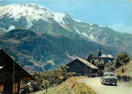 Automobiles - Massif Du Mont Blanc - Les Contamines Et Les Dômes De Miage - CPM - Voir Scans Recto-Verso - Turismo