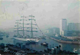 Bateaux - Voiliers - Bretagne - Brest - Le Libertad Dans La Penfeld Un Matin De Brume - Flamme Postale De Brest - CPM -  - Sailing Vessels