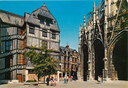 76 - Rouen - Place Barthélémy  Vieilles Maisons Côté Saint-Maclou - Carte Neuve - CPM - Voir Scans Recto-Verso - Rouen
