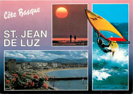 64 - Saint Jean De Luz - Multivues - Planche à Voile - Coucher De Soleil - Flamme Postale De Saint Jean De Luz - CPM - V - Saint Jean De Luz