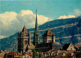 Suisse - Genève - La Cathédrale De St Pierre Et Le Salève - CPM - Voir Scans Recto-Verso - Otros & Sin Clasificación