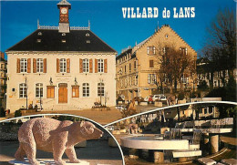 38 - Villard De Lans - Multivues - Sculpture L'Ours Et De La Fontaine De Jean Pierre Filippi - Carte Neuve - CPM - Voir  - Villard-de-Lans