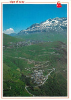 38 - Alpe D'Huez - Vue Générale De La Station - Le Village D'Huez - Les Lacets - CPM - Voir Scans Recto-Verso - Andere & Zonder Classificatie