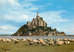 Animaux - Moutons - Le Mont Saint Michel - Les Moutons De Pré-salé - CPM - Voir Scans Recto-Verso - Otros & Sin Clasificación