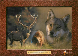 Animaux - Loups - Parc Animalier De Sainte Croix à Rhodes - Zoo - Wolf - Lobo - CPM - Carte Neuve - Voir Scans Recto-Ver - Sonstige & Ohne Zuordnung