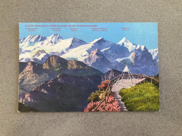 Stanserhorn Blick Auf Die Wetterhorngruppe Carte Postale Postcard - Stans